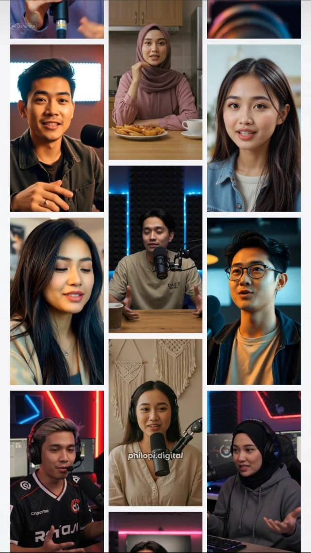 Template Influencer Avatar